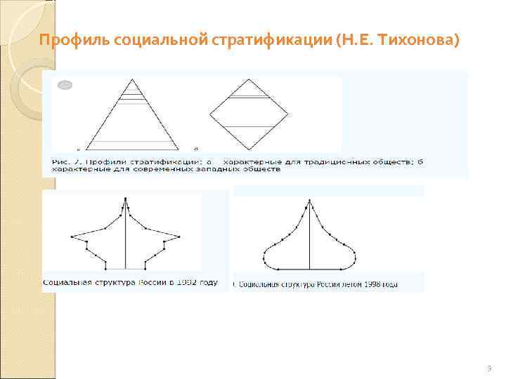 Профиль социальной стратификации (Н. Е. Тихонова) 9 