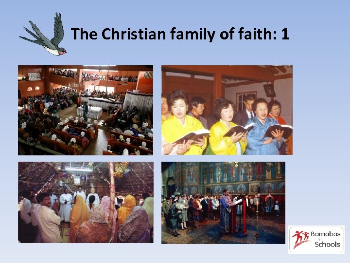 The Christian family of faith: 1 