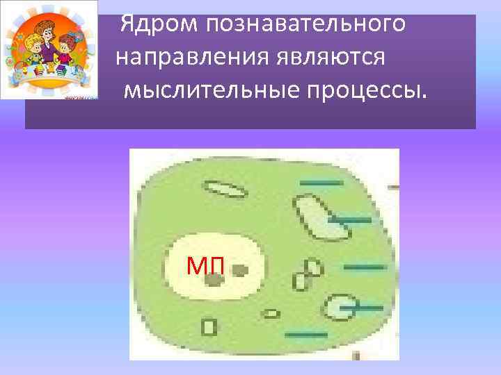 Ядром познавательного направления являются мыслительные процессы. МП 