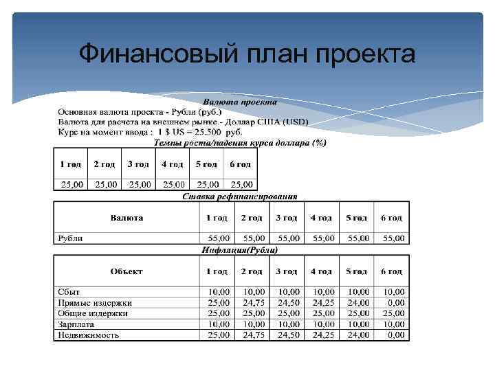 Мой финансовый план проект