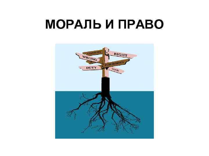 МОРАЛЬ И ПРАВО 