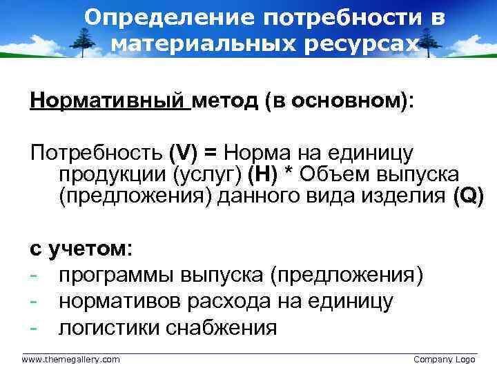 Нормативные ресурсы. Оценка потребности в материальных ресурсах. Потребность определение. Методы определения потребности в материалах. Нормативный метод определения потребности предприятия.