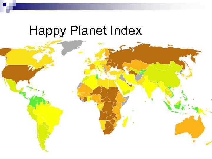 Happy Planet Index 