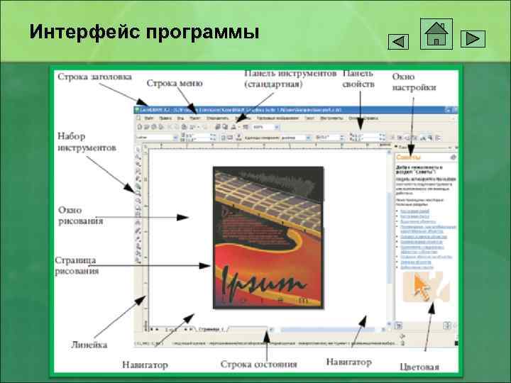 Интерфейс программы 