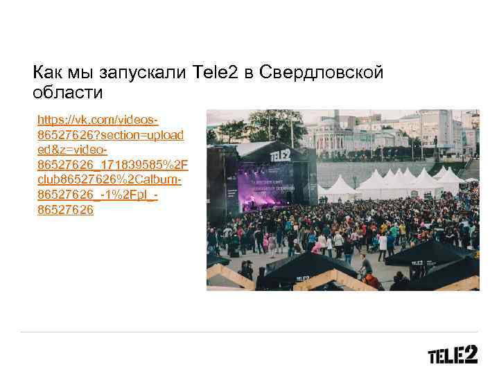 Как мы запускали Tele 2 в Свердловской области https: //vk. com/videos 86527626? section=upload ed&z=video