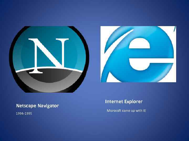 Почему браузеры netscape navigator и internet explorer взяли за основу один из первых браузеров