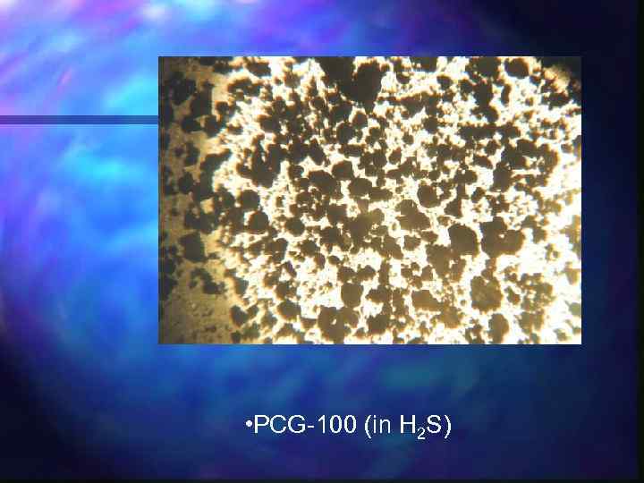  • PCG-100 (in Н 2 S) 