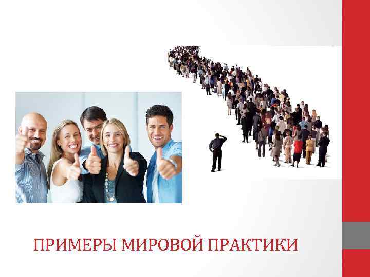 ПРИМЕРЫ МИРОВОЙ ПРАКТИКИ 