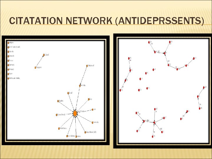 CITATATION NETWORK (ANTIDEPRSSENTS) 