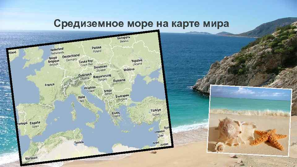 Описание средиземного моря по плану