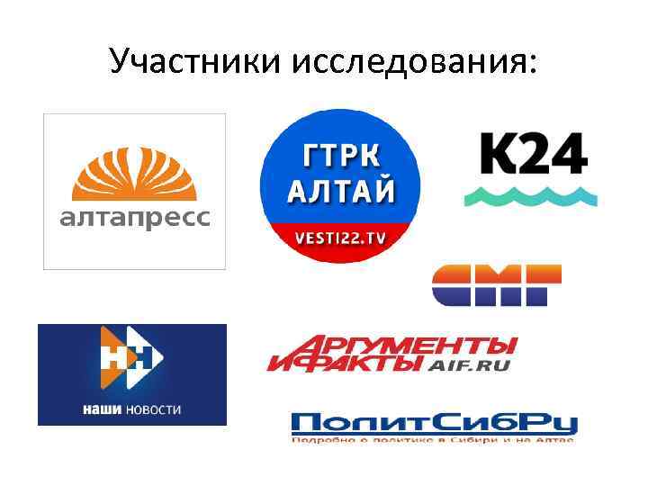 Участники исследования: 