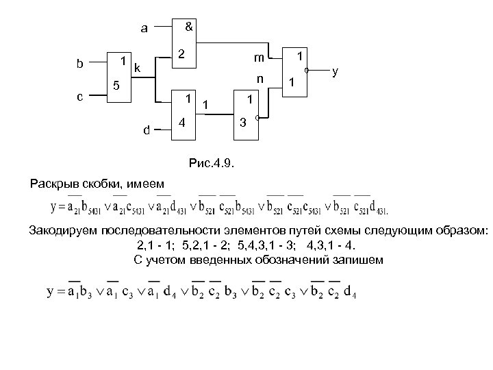 a b c 1 & 2 k n 5 d 1 m 1 1