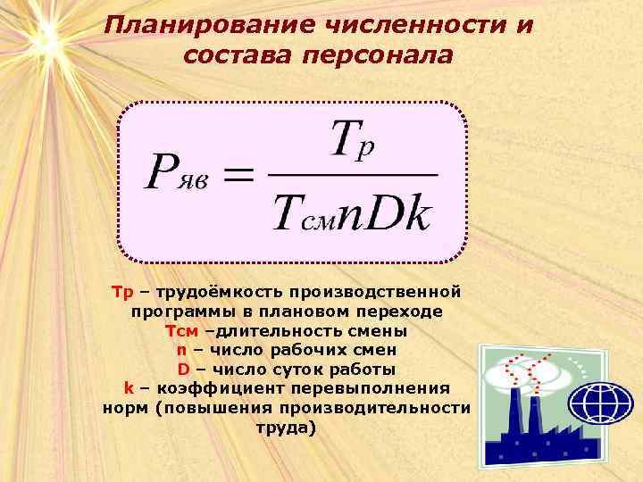 Планирование численности. Трудоемкость производственной программы формула. Планирование численности работников предприятия формула. Формула численности трудоемкости персонала. Планирование численности производственного персонала.