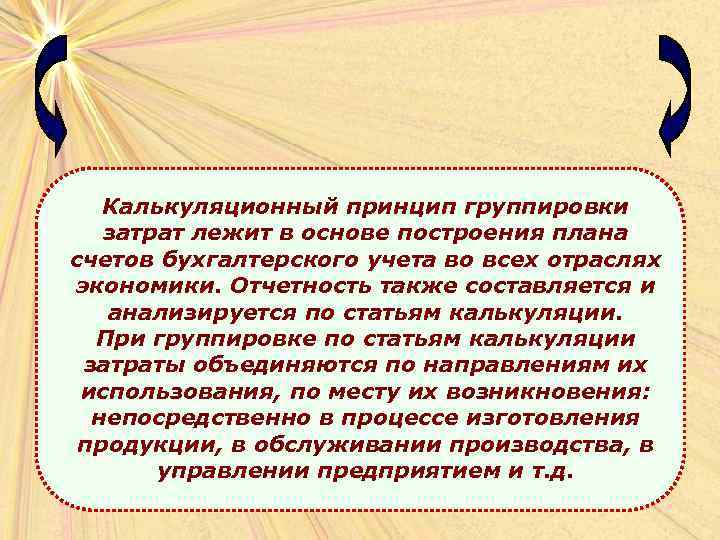 Калькуляционный принцип группировки затрат лежит в основе построения плана счетов бухгалтерского учета во всех