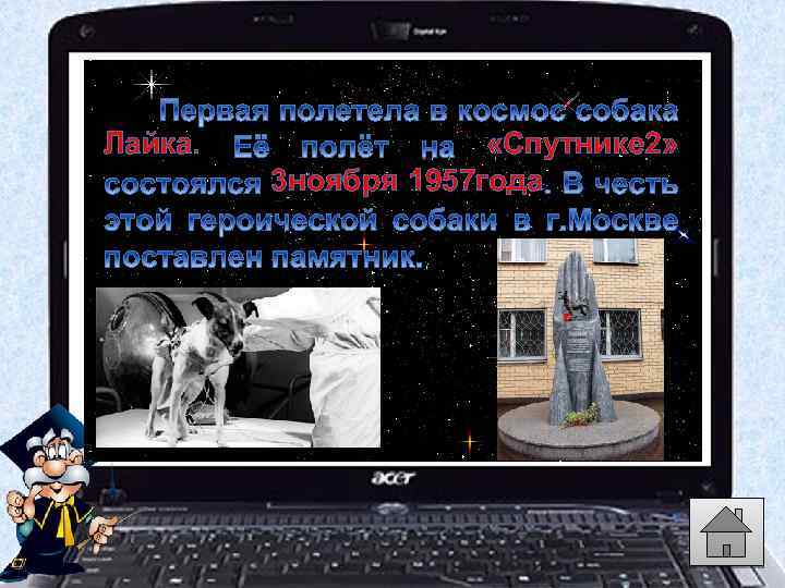 Лайка. «Спутнике 2» 3 ноября 1957 года 