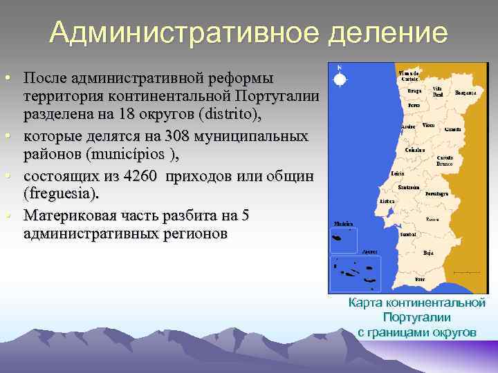 Описание страны португалия по плану 7 класс география