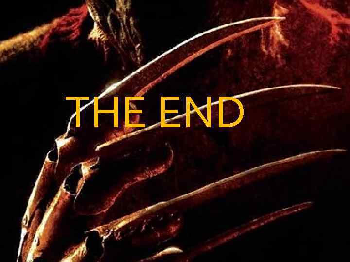 THE END 