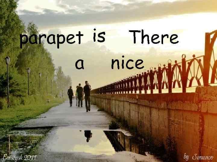 parapet is There a nice 