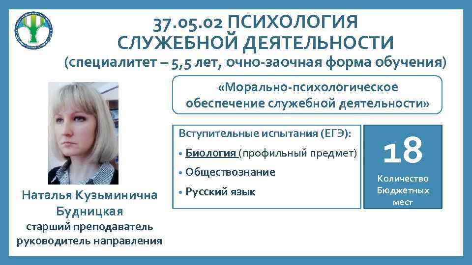 Психология служебной деятельности отзывы