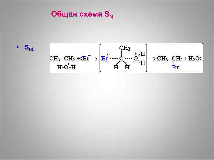 Общая схема SN • SN 2 43 