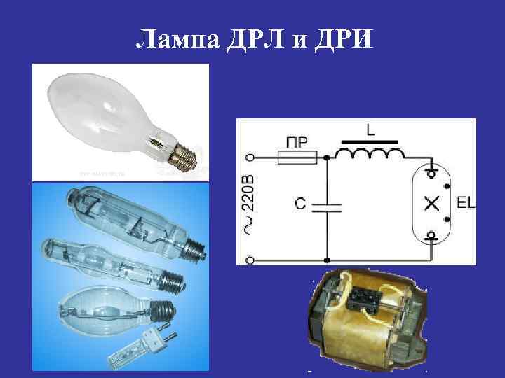 Лампа ДРЛ и ДРИ 