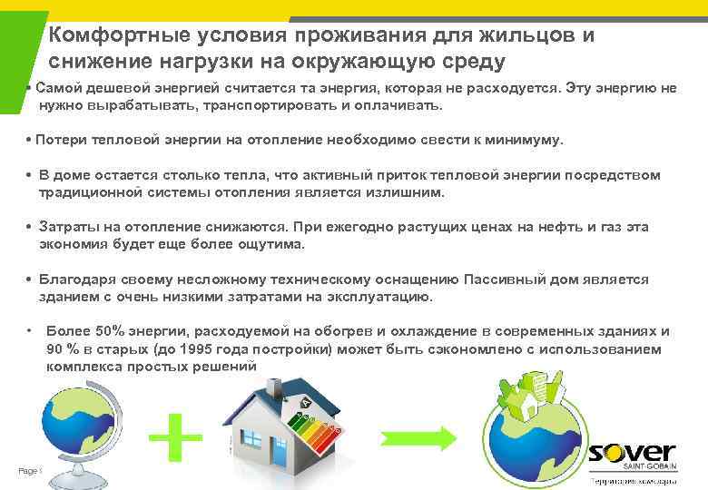 Комфортные условия проживания для жильцов и снижение нагрузки на окружающую среду • Самой дешевой