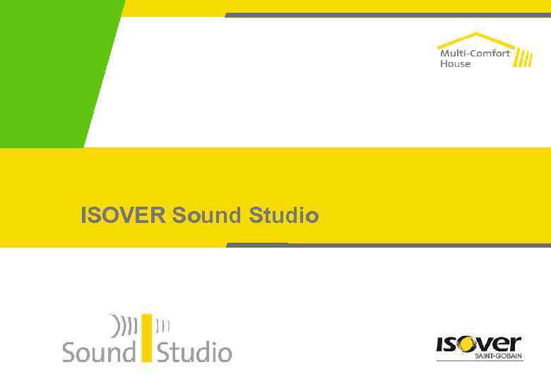  ISOVER Sound Studio 