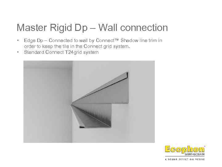 Master Rigid Dp – Wall connection • • Edge Dp – Connected to wall