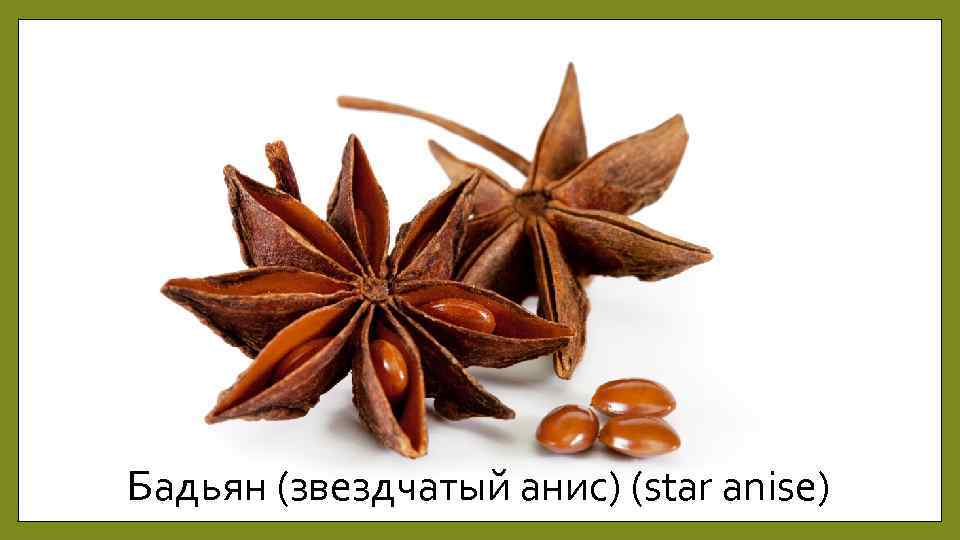 Бадьян (звездчатый анис) (star anise) 