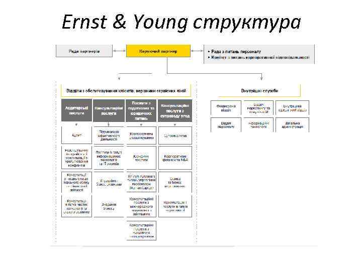 Ernst & Young структура 
