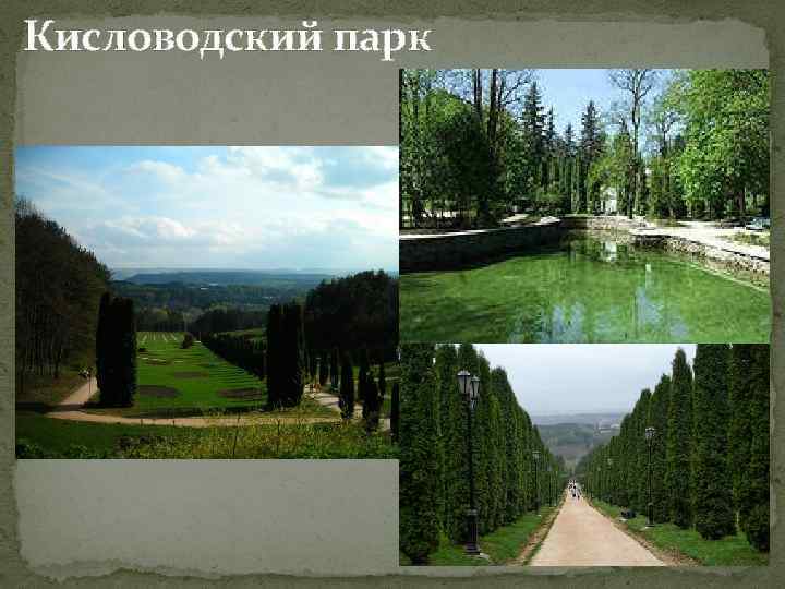 Кисловодский парк 