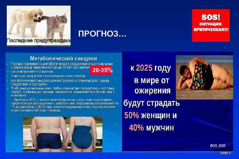 ПРОГНОЗ… 20 -35% Slide 9 