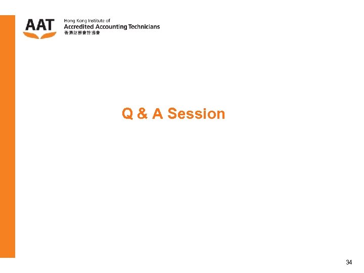 Q & A Session 34 