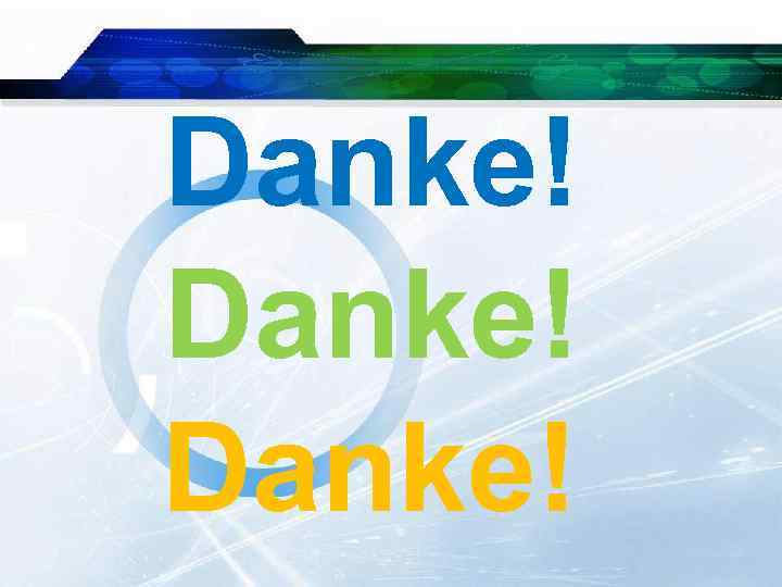 Danke! 