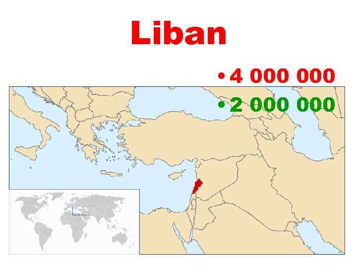 Liban • 4 000 • 2 000 