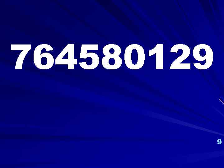 764580129 9 