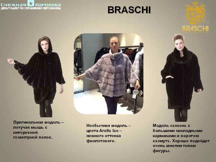 BRASСHI Оригинальная модель – летучая мышь с интересной геометрией полос. Необычная модель – цвета