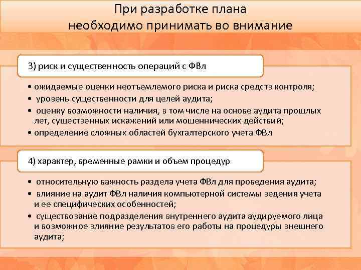 При разработке плана действий происходит ответ