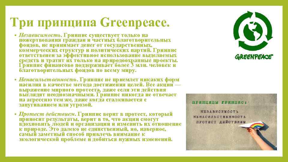 Деятельность гринпис. Принципы Гринпис. Принципы организации Гринпис. Гринпис принципы деятельности. Благотворительная организация Гринпис.