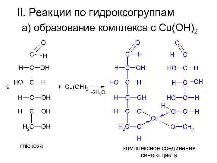 Формула гидроксогруппы