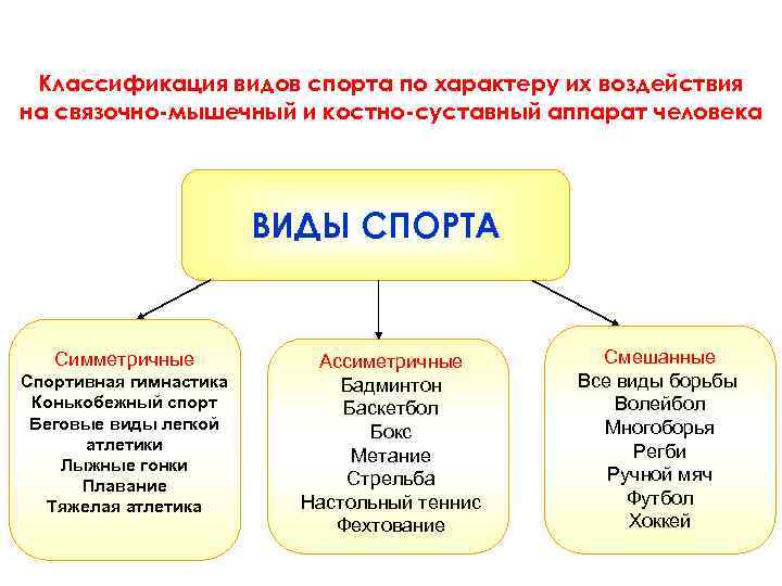 Категории спорта