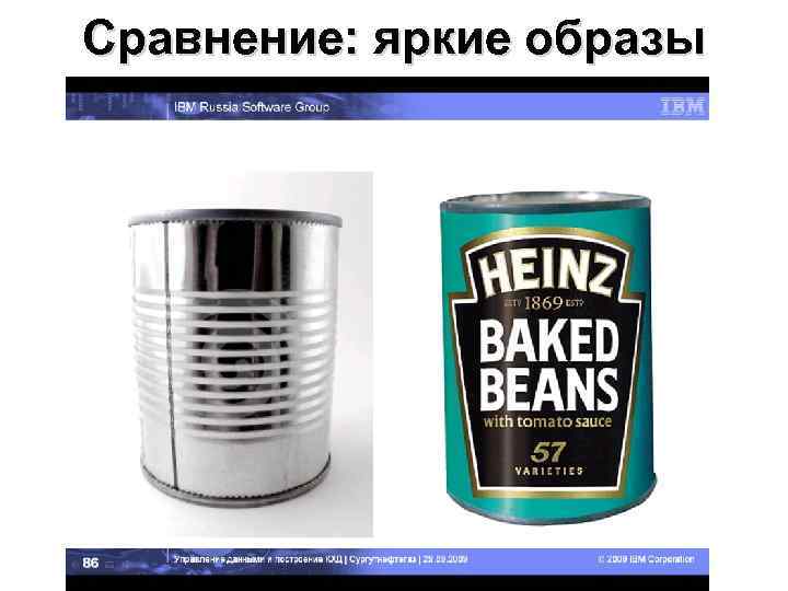 Сравнение: яркие образы 