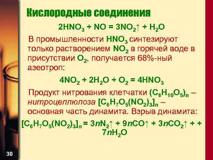 Назовите соединения no2