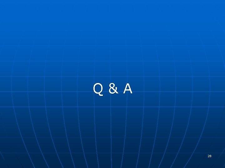 Q&A 28 