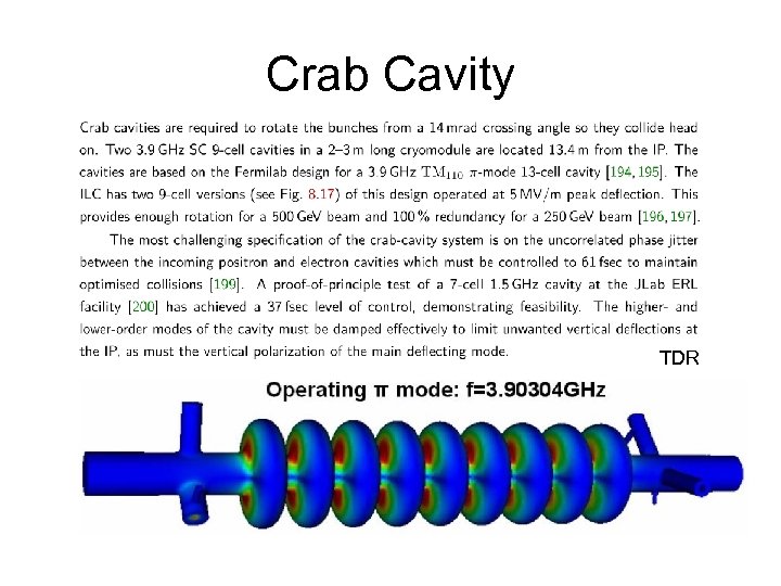 Crab Cavity TDR 