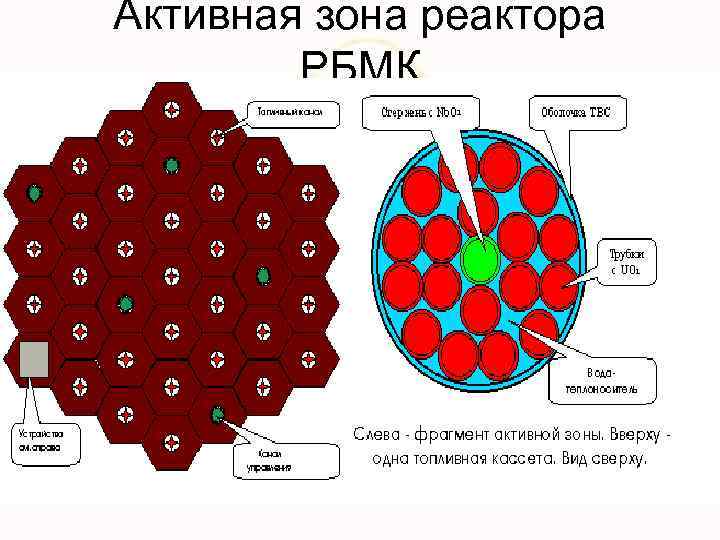 Активная зона реактора РБМК 