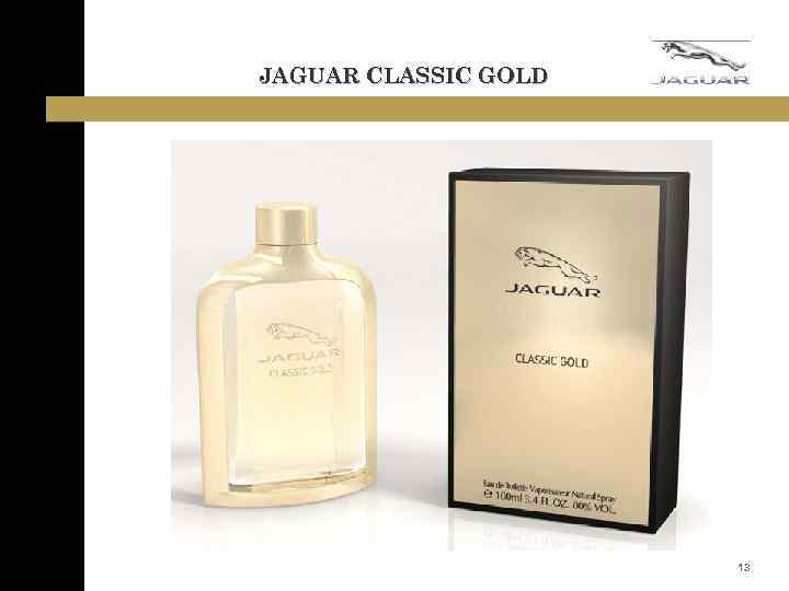 JAGUAR CLASSIC GOLD 13 