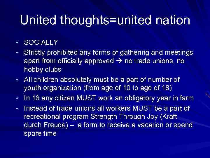 United thoughts=united nation • SOCIALLY • Strictly prohibited any forms of gathering and meetings