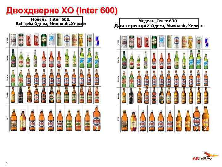 Двохдверне ХО (Inter 600) Модель_Inter 600, Всі крім Одеса, Миколаїв, Херсон 6 Модель_Inter 600,