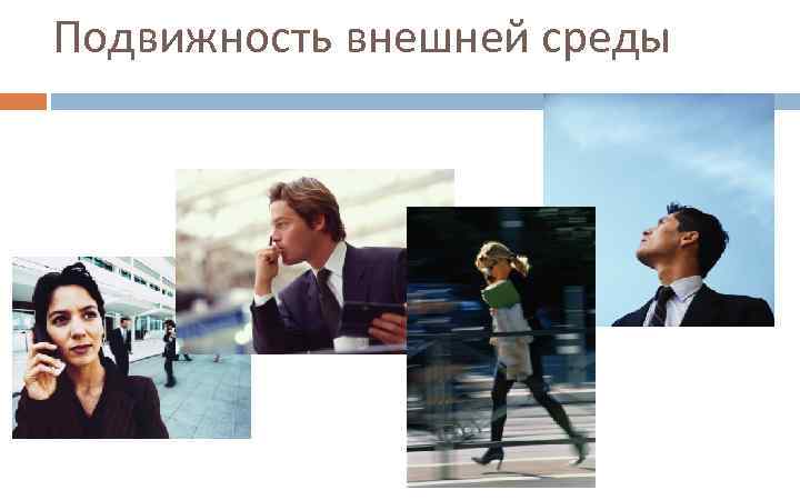 Подвижность внешней среды 